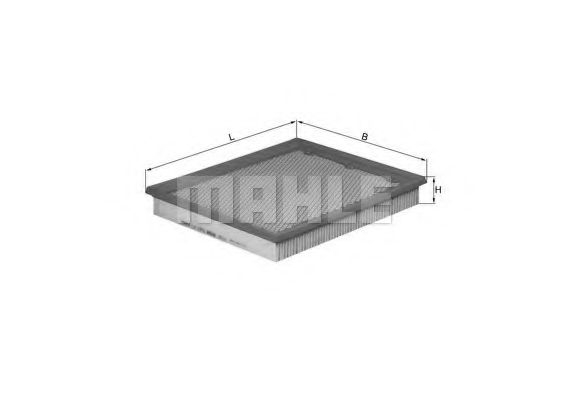 Filtru Aer KNECHT LX 1272 - Protecție Motor