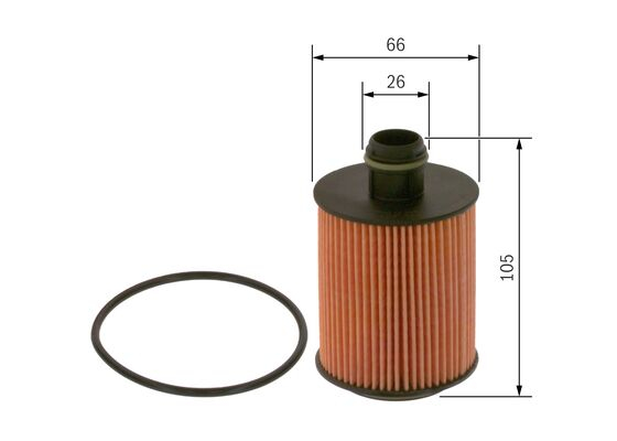 Filtru Ulei Bosch F 026 407 096 - Protecție Motor