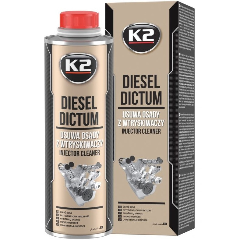 K2 Aditiv Curățare Injector Diesel 500ML