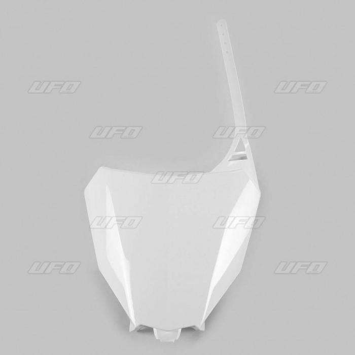 Ufo Plastic Număr Față Honda CRF450R Alb