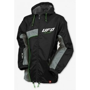 Geaca Ploaie Ufo Negru XL - Protecție Premium