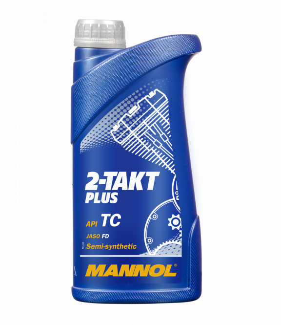 Ulei 2T Mannol Semi-Sintetic 1L - Protecție