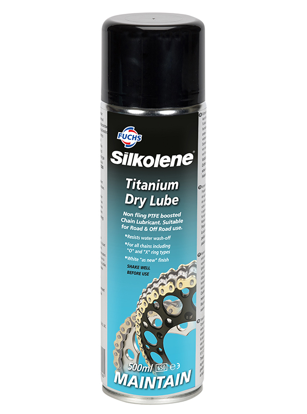 Spray lant moto Silkolene Titanium Dry Lube 0,5 l