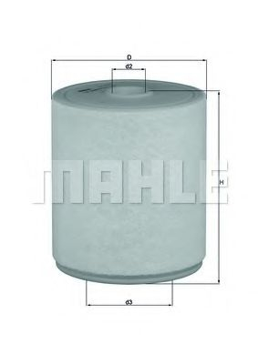 MAHLE LX 2049 Filtru Aer Original Audi A6/A7