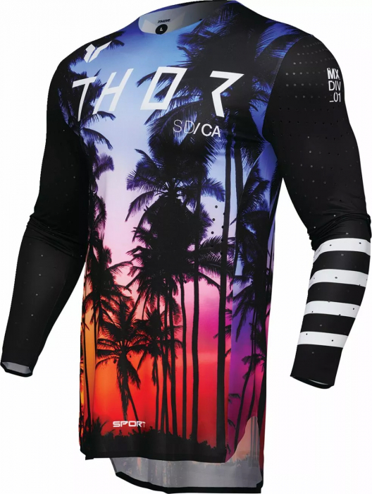 Thor SportMode SD - Tricou Athletic Negru