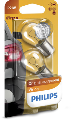 Set Becuri Auto Philips P21W - Siguranță Maximă