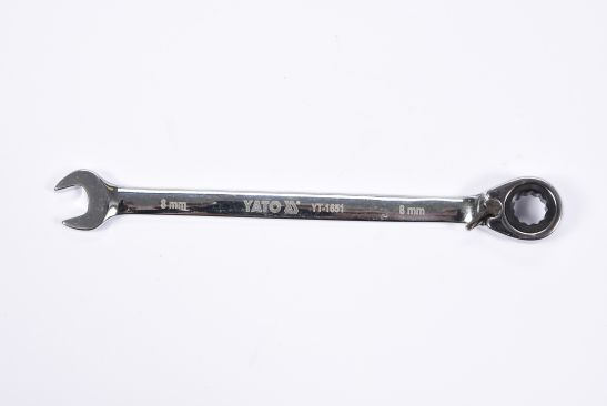 Cheie combinata Yato 8mm cu clichet - Profesională - imagine 2