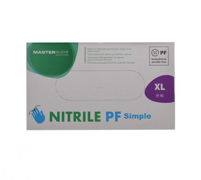 Set 100 Mănuși Nitril Wmx XL - Protecție Profesională