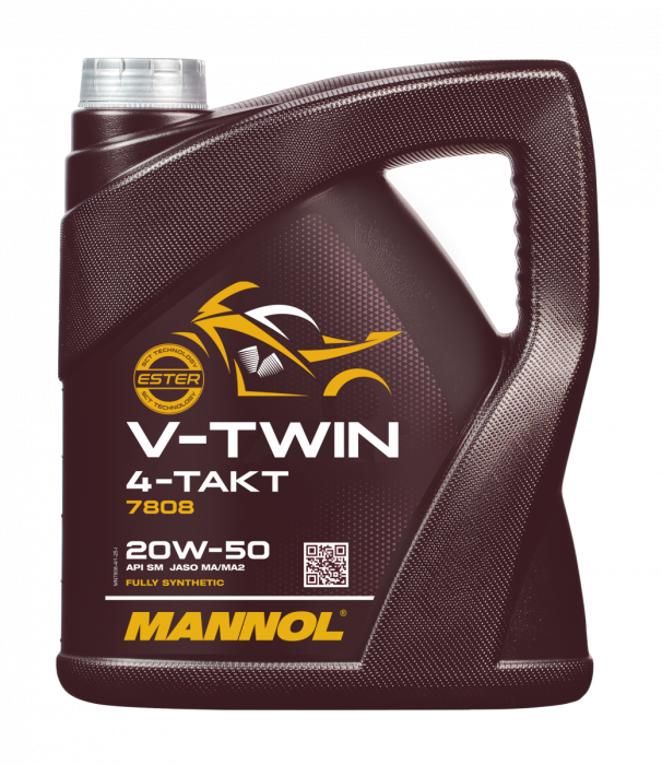 Ulei motociclete Mannol V-Twin 20W50, 4L