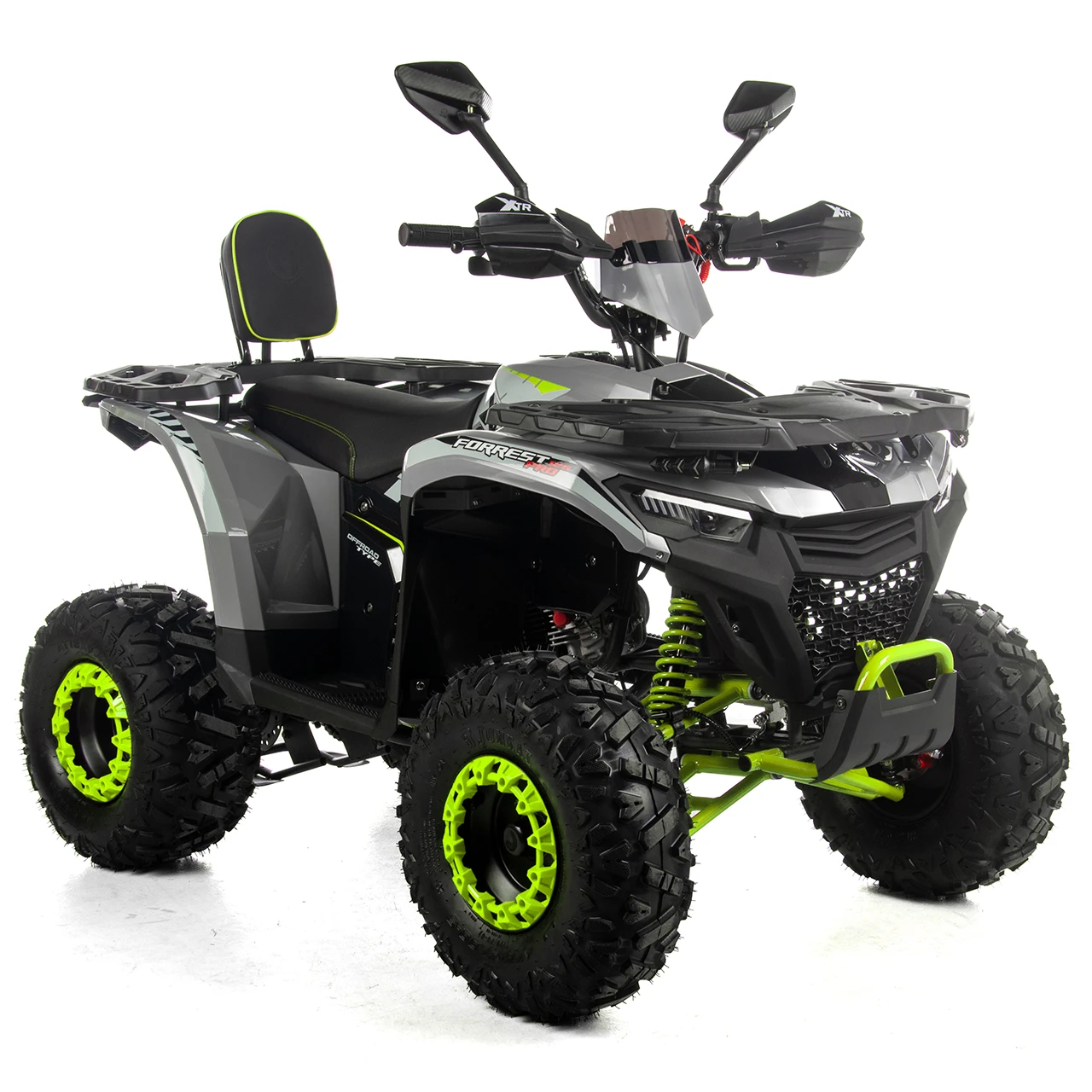 ATV XTR Pro Forest 125cc 8.5 CP, Semi-Automat, Gri-Lime