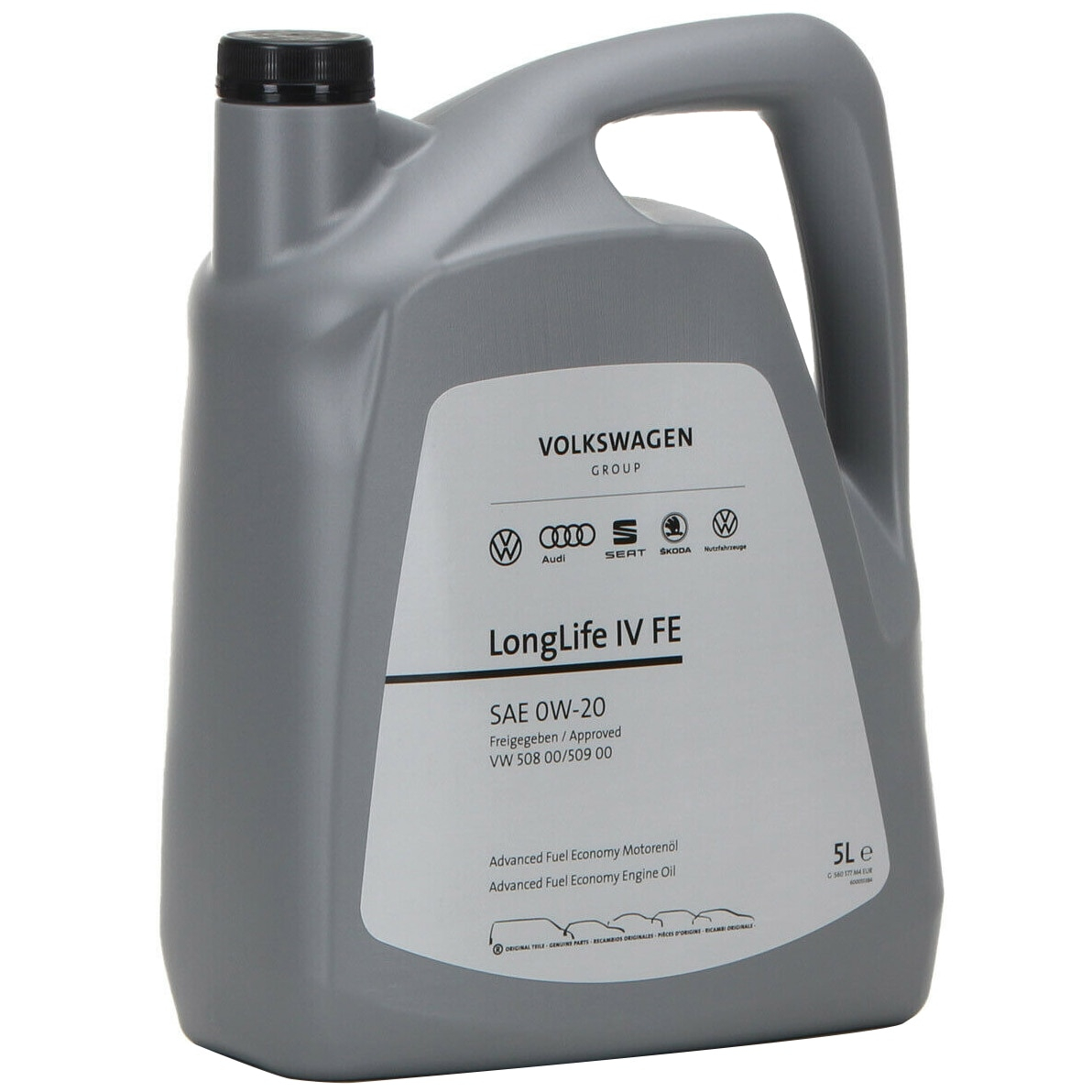 Ulei VW Longlife IV 0W20 5L - Protecție Premium