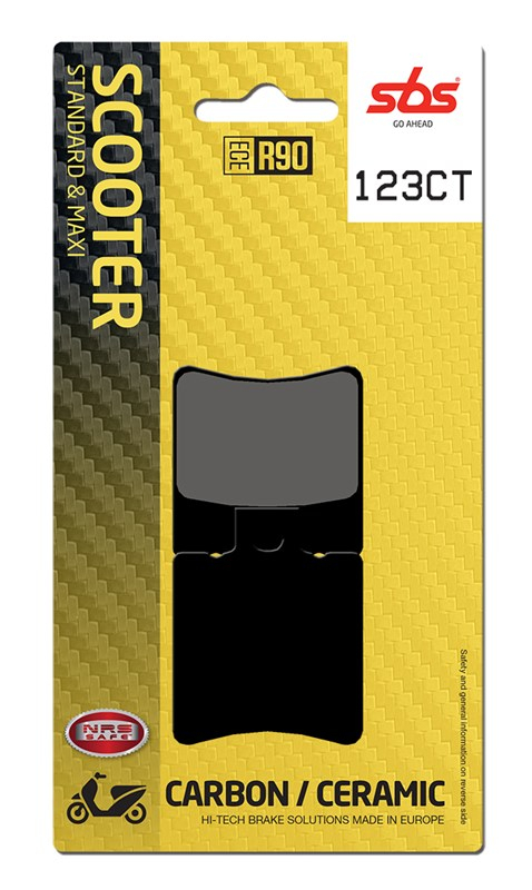 Placute Frana SBS 123CT Carbon Ceramic | Siguranta