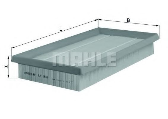 Filtru Aer Mahle LX 936 | Original Performant
