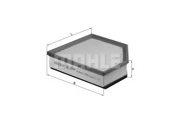 Filtru Aer Mahle LX 1593 - Protecție Originală