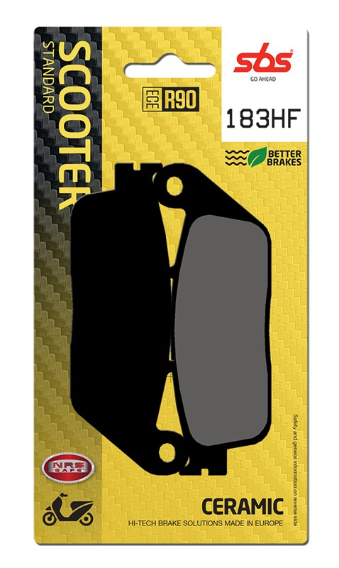 Plăcuțe Frână SBS Ceramice 183HF