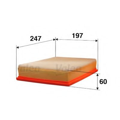 Filtru Aer VALEO 585158 - Protecție Motor Laguna