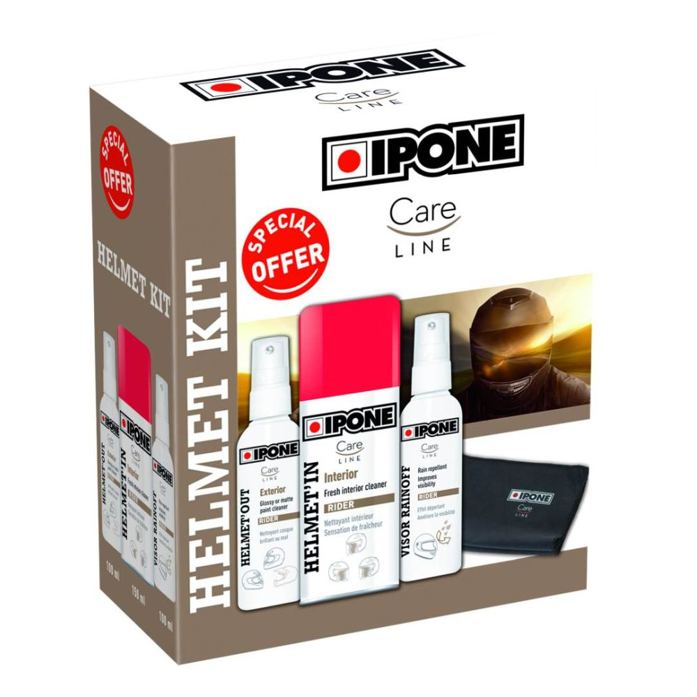 IPONE Kit Complet Întreținere Cască Moto