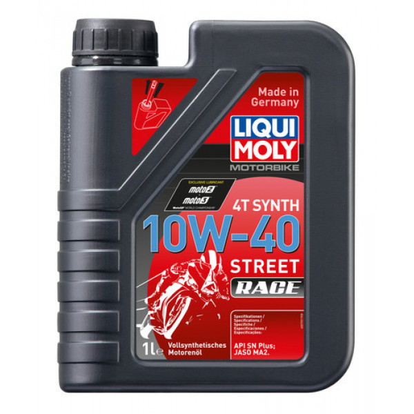 Ulei Motor Liqui Moly Motorbike 4T 10W-40 Street Race 1L