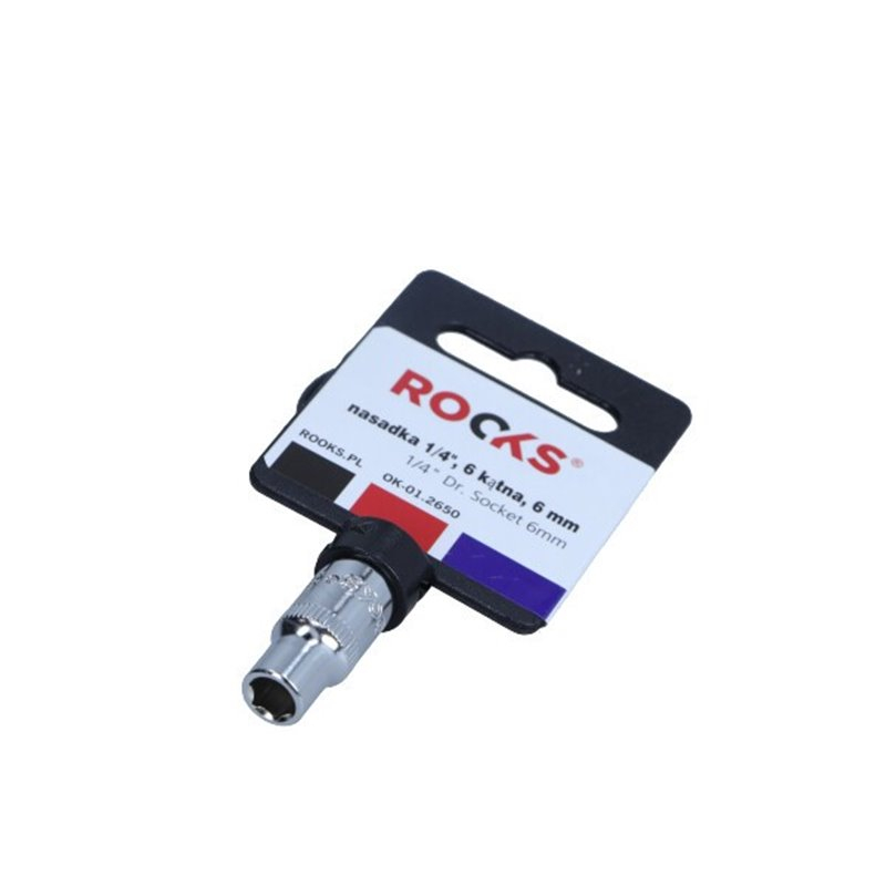 Cap Cheie Tubulară Rooks OK-01.2650, 6mm, Oțel CV