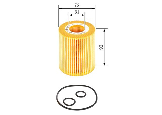 Filtru Ulei Bosch 1 457 429 199 - Protecție Superioară