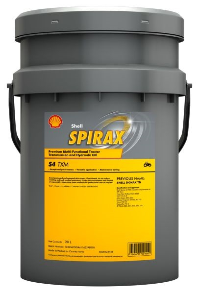 Shell Spirax S4 TXM 20L - Ulei Transmisie Multifuncțional