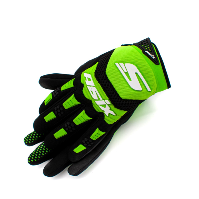 Manusi motocross Asix AS3 verde lime marime XXL Xtr