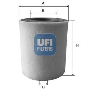 Filtru aer UFI 27.A48.00 - Calitate Premium