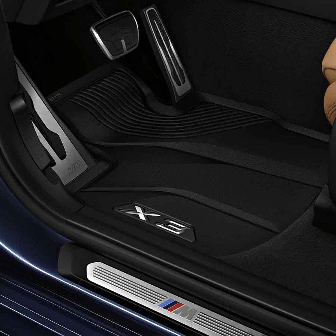 Covorase fata All-Weather negru BMW X3 G01, F97, iX3