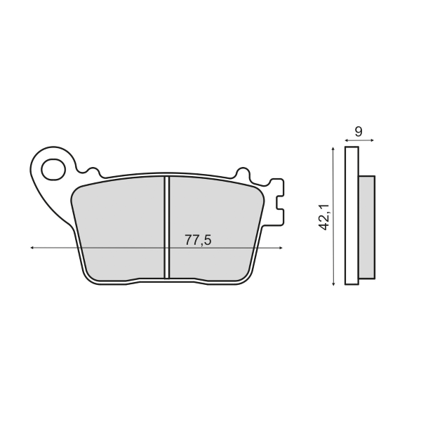 Placute Frana Sinter Rms Suzuki GSX-R 600