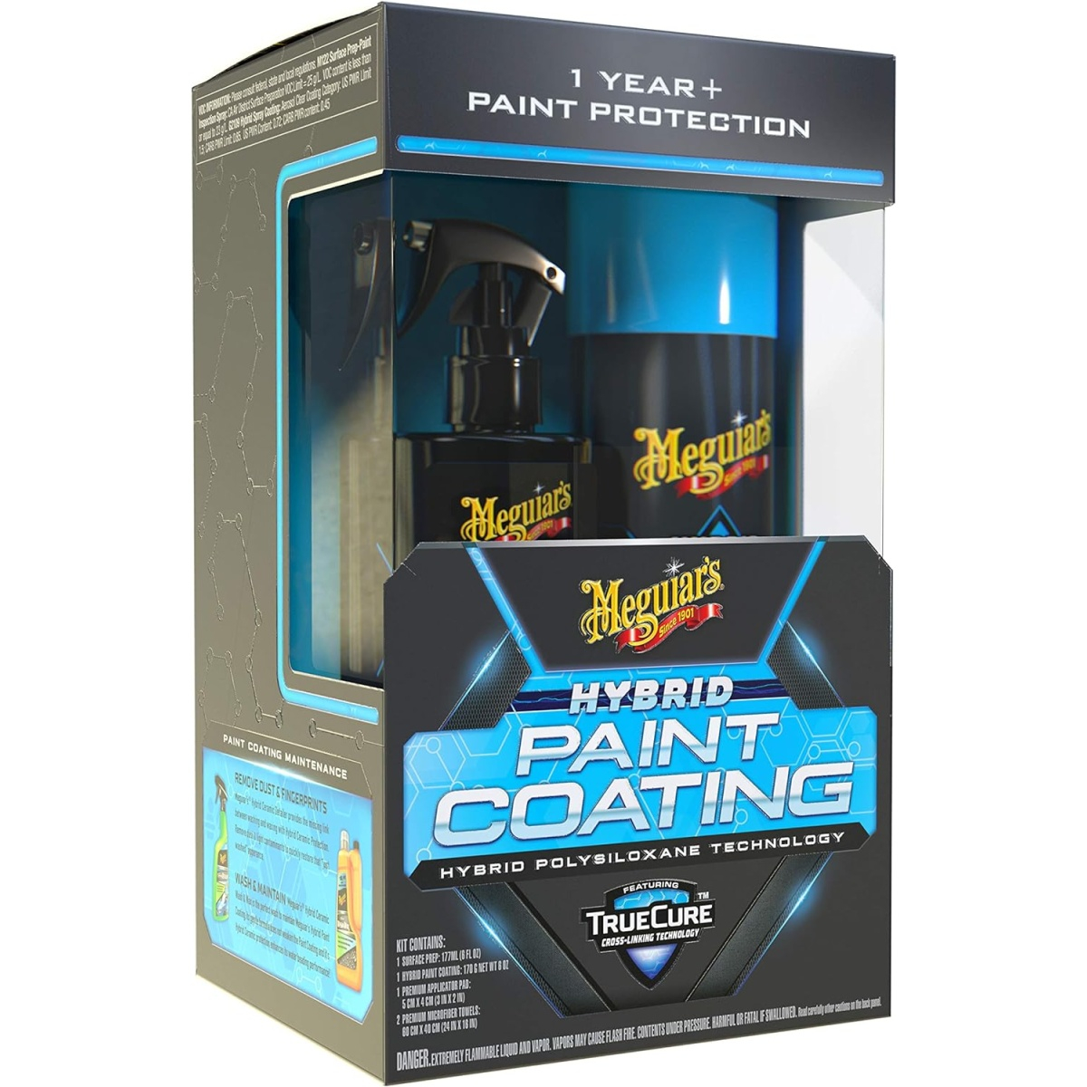 Kit Protectie Meguiar's Hybrid Coating 1 An