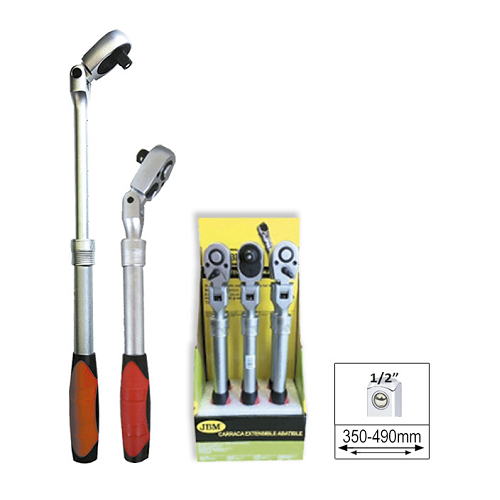 Clichet Articulat Extensibil JBM 1/2", 72 Dinti