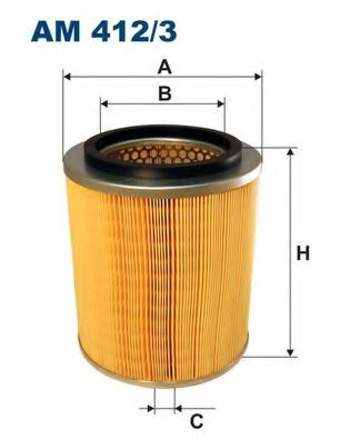 Filtru aer FILT AM412 3 - Puritate maximă