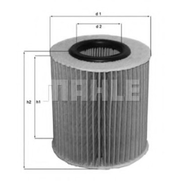 Filtru Ulei MAHLE OX 166D BMW Original