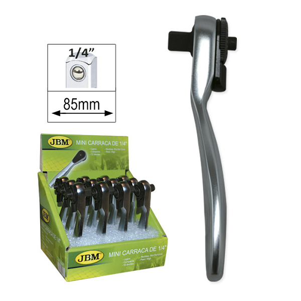 Mini Clichet cu 72 Dinți 1/4, 85 mm JBM
