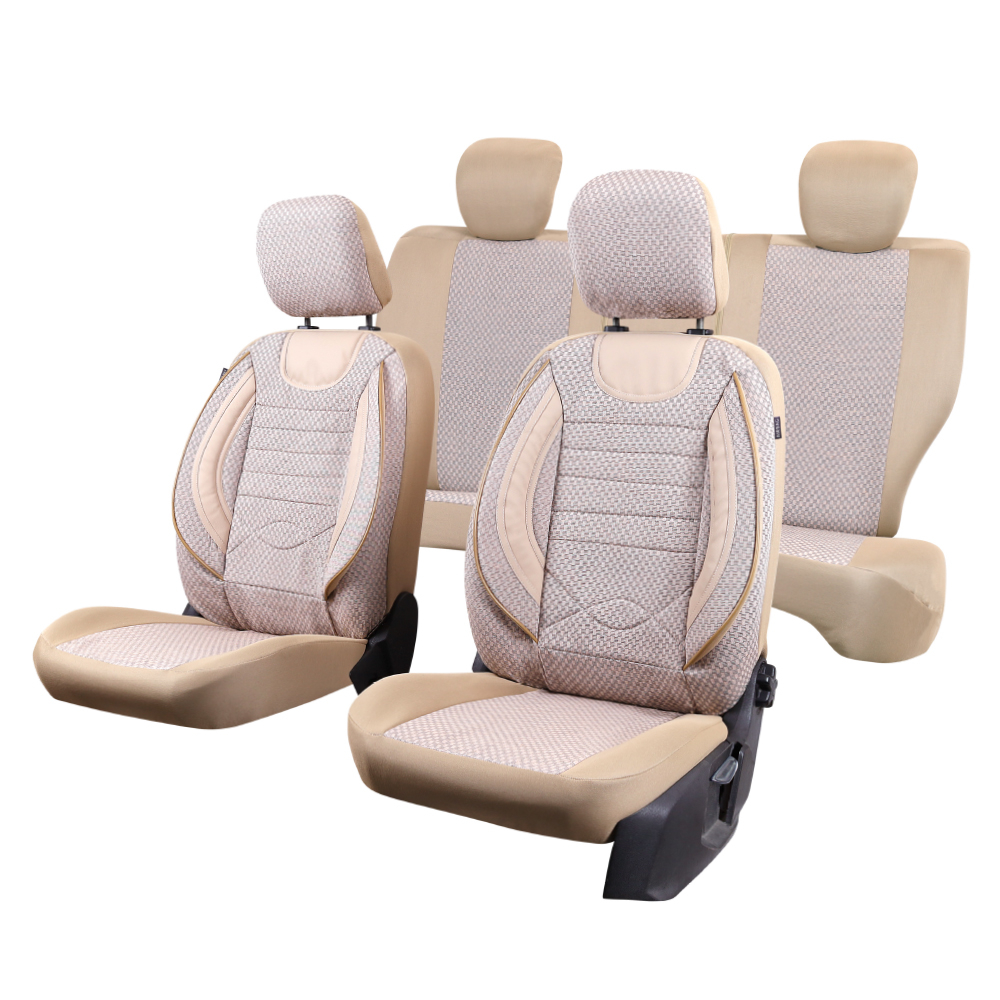 Set huse scaun City bej Umbroma - protectie durabila