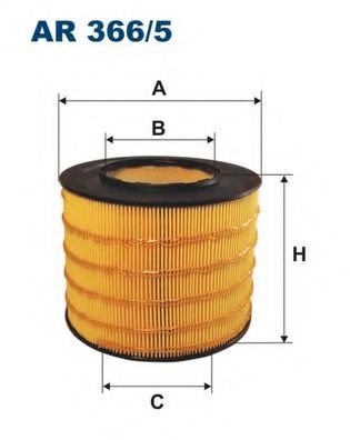 Filtru Aer Filt AR366 5 | Protecție Motor SAAB