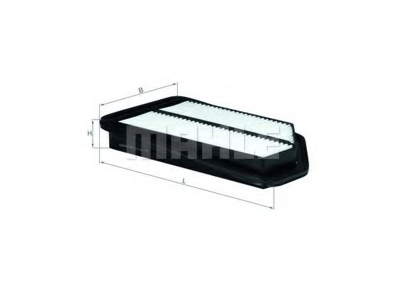Filtru Aer Mahle LX 2617 - Protecție Motor