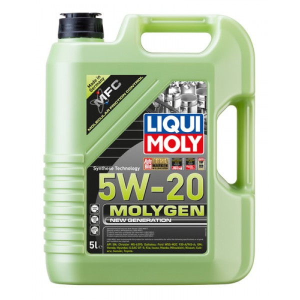 Ulei motor Liqui Moly Molygen 5W20 New Generation 5L