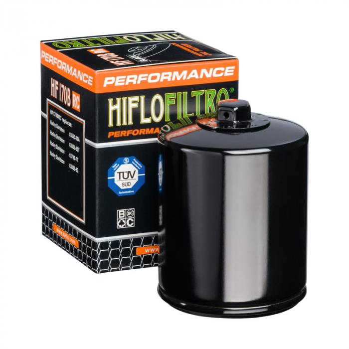Filtru Ulei Hiflofiltro Racing, Performanță Harley