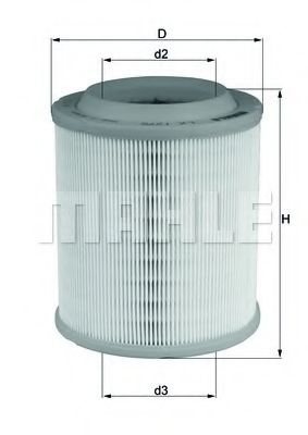 Filtru aer Mahle LX 1275 ORIGINAL