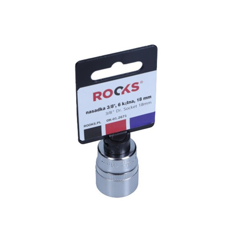 Cap Cheie Tubulară ROOKS 18mm - Profesional