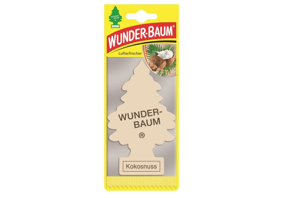 Odorizant auto Wunder-Baum KOKOSNUSS, aromă de cocos