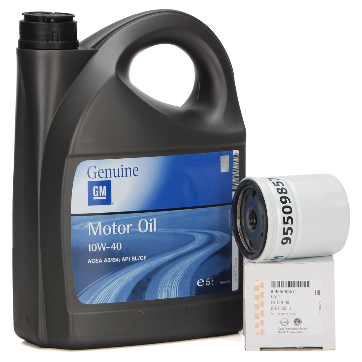 Ulei Motor Opel 10W-40 + Filtru Revizie
