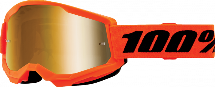Ochelari 100% Strata 2 Junior Orange - Protecție Superioară