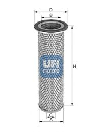 Filtru aer UFI 27.016.00 - Performanță Superioară