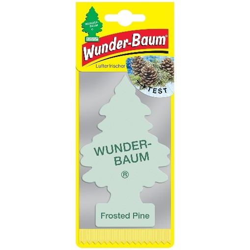 Odorizant auto Wunder-Baum FROSTED PINE, aromă brad