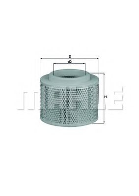 Filtru Aer Mahle ORIGINAL LX 2808