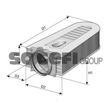 Filtru Aer Purflux A1384 - Protecție Premium