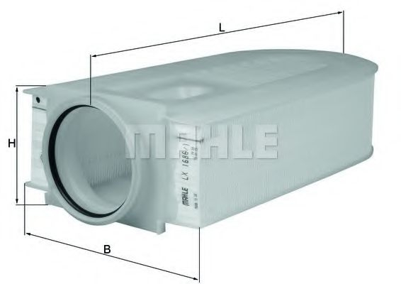 Filtru Mahle LX1686 | Calitate OEM Mercedes