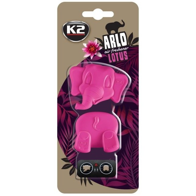 K2 Odorizant Auto Arlo Lotus Figurină Elefant